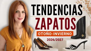 10 ZAPATOS EN TENDENCIA OTOÑO-INVIERNO 2026/27 | Los que realmente vamos a usar