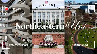 NORTHEASTERN UNIVERSITY Pre-College Modern Physics boston tour usa vlog college classes
