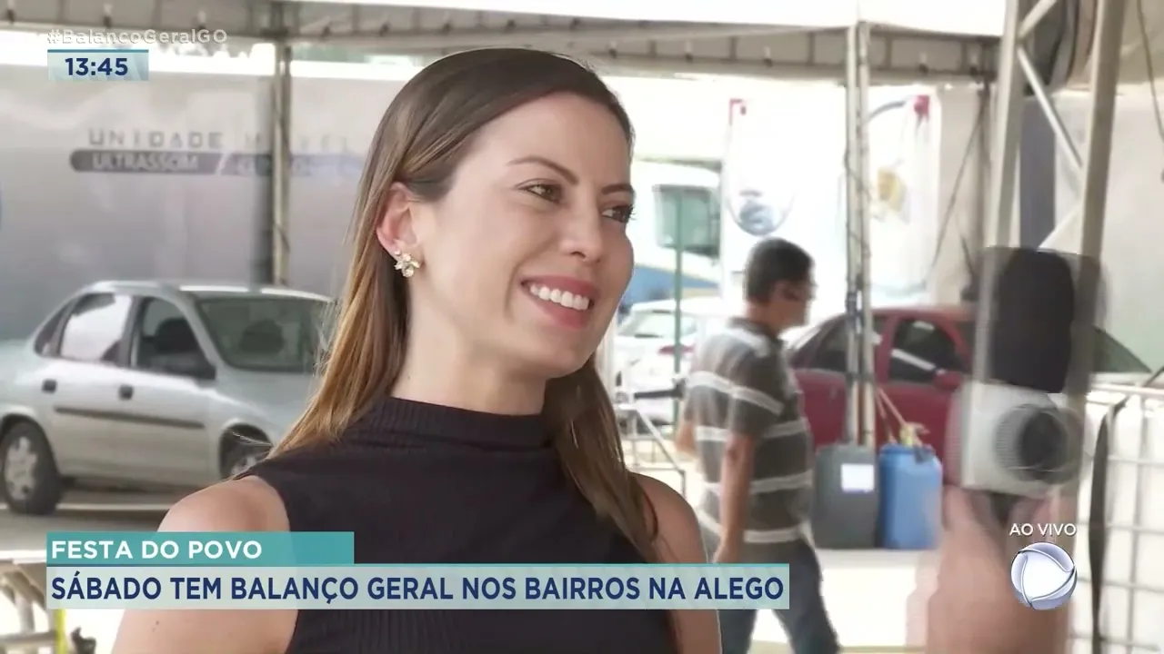 FESTA DO POVO: SÁBADO TEM BALANÇO GERAL NOS BAIRROS NA ALEGO