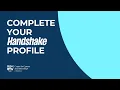 Handshake Profile Completion - Middlebury College
