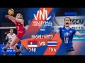 SRB vs. THA - Highlights Week 2 | Women's VNL 2021