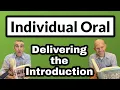 IB English - Individual Oral