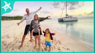 We tried BEACHING our CATAMARAN!