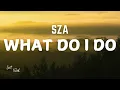 Download Lagu SZA - What Do I Do [Lyrics] - Album SOS Deluxe: LANA