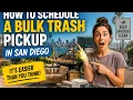 How to schedule a bulk trash pickup in San Diego