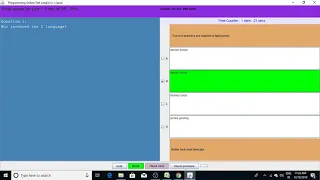 quiz application in java source code