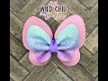 Butterfly Hair Bow Template Tutorial