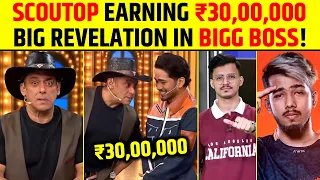 SCOUTOP REVEALS ₹30 LAKH MONTHLY INCOME TO SALMAN KHAN IN BIGG BOSS 20! 😱 #SCOUT #scoutop #bigboss