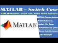 MATLAB Decisions MATLAB Switch Case Statement MATLAB Nested Switch Case Statement Switch Case