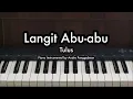 Download Lagu Langit Abu-abu - Tulus | Piano Karaoke by Andre Panggabean