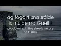 Download Lagu Tine na nGaeil - LYRICS + Translation - TG Lurgan