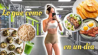 TODO LO QUE COMO EN UN DÍA!
