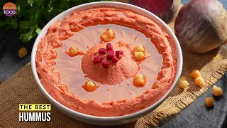 Top-Rated Appetizer | Make This Creamy Beetroot Hummus for Your Next Party!