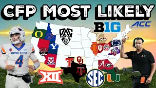 Every Conference s Most Likely CFP Teams in 2026 College Football