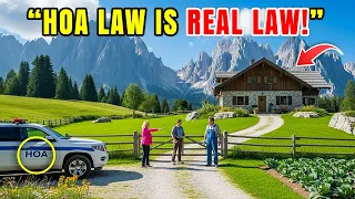 HOA Sued Me For Trespassing My Own Land Turns Out I Own The Neighborhood So I Evicted Their HOA 