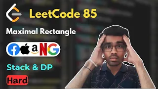 Maximal Rectangle LeetCode 85 Stack Dynamic Programming