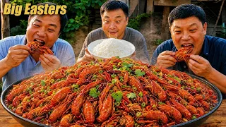 When the pumpkin puts on black gloves, it becomes terrifyingly powerful_Funny Mukbang