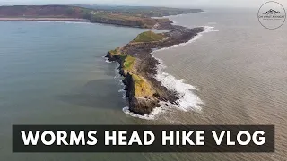 Download Worms Head, Gower Peninsula | Hike Vlog with Epic Drone Footage MP3