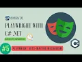 - Auto-Waiting mechanism in Playwright with C NET
