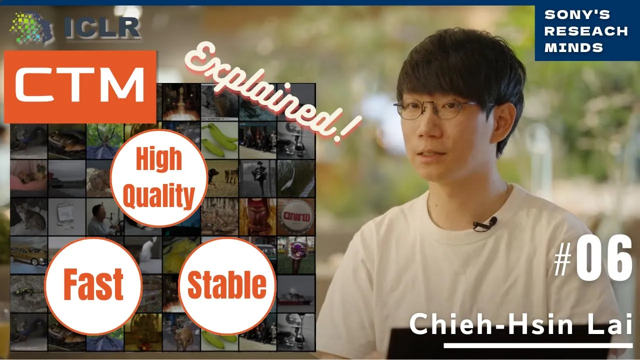 [AI paper] CTM: Advanced Single-Step DIffusion Model for Fast and High-Quality Sampling (日本語字幕付)