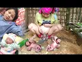 Download Lagu Daily life of a single mother 8 months pregnant in late pregnancy, water breaks in labor