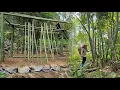Lagu 5 Years Building a Bamboo House – Single Mom Harvests Giant Bamboo Shoots to Raise Her Child