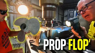 Propeller Disaster!  Diver Search & Workshop Work