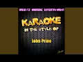 Download Lagu Angel from Montgomery (Karaoke Version)