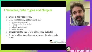 Java Programming Tutorial 1 - Variables