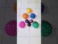 Download Lagu Black Purple Red \u0026 Five Polka Balloon Orbeez #asmr #satisfying
