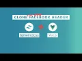 Tailwind CSS Vue JS how to clone the new facebook header 2020