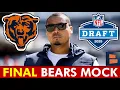 FINAL Chicago Bears 2025 NFL Mock Draft