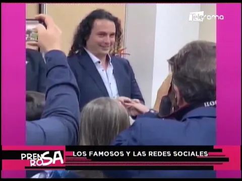 Los famosos y las redes sociales