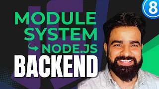 Node js Module System Explained Backend Development Series Part 8