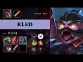 Kled Mid vs K Sante - KR Master Patch 26 11