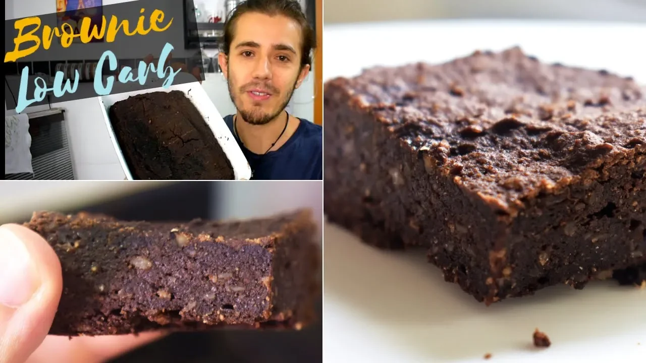 RECEITA DE BROWNIE LOW CARB DE ABACATE | BATATA ASSANDO