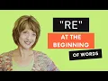 Download Lagu How to pronounce RE at the beginning of words