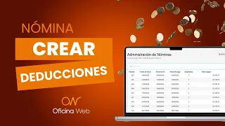 Crear Deduciones (nómina)
