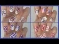 Fourth of July Nails Four Easy Designs JennyClaireFox