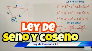 Law of SINES and COSINES step by step