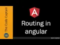 Routing in angular