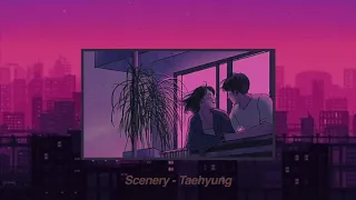 Download bts taehyung  - scenery but you're singing with him while it's raining MP3