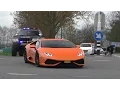 Supercars leaving to the Fast and Furious 8 Premiére | Meetingpoint De Meern |