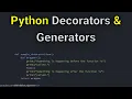 Advanced Functions in Python Decorators Generators