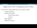 Merging data files - A Level Computer Science
