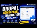 Drupal 11 Admin Panel Explained for Beginners Complete Dashboard Tour
