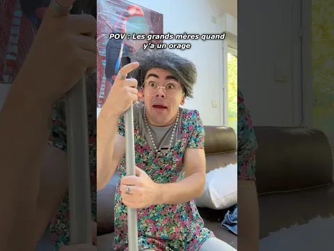 LES MAMIES ET L’ORAGE⚡️🤣#humour #shorts