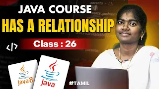Java Programming 2025 Ep 26 HAS A RELATIONSHIP in Java With sample program in