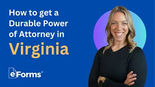 How to Get a Durable Power of Attorney in Virginia