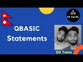 Qbasic tutorial in Nepali REM CLS LET INPUT READDATA PRINT END Statement Learn Qbasic